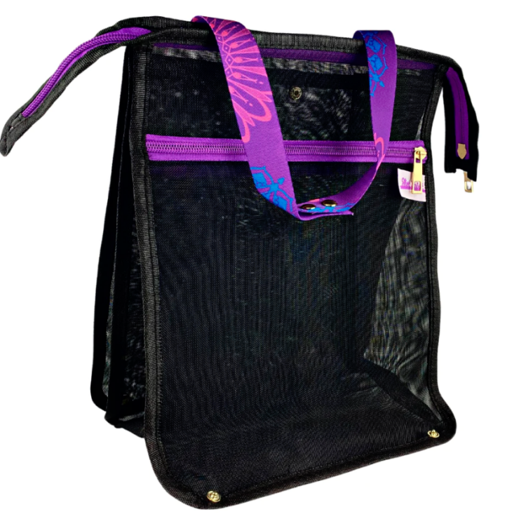 Black Mesh Sponge Bag