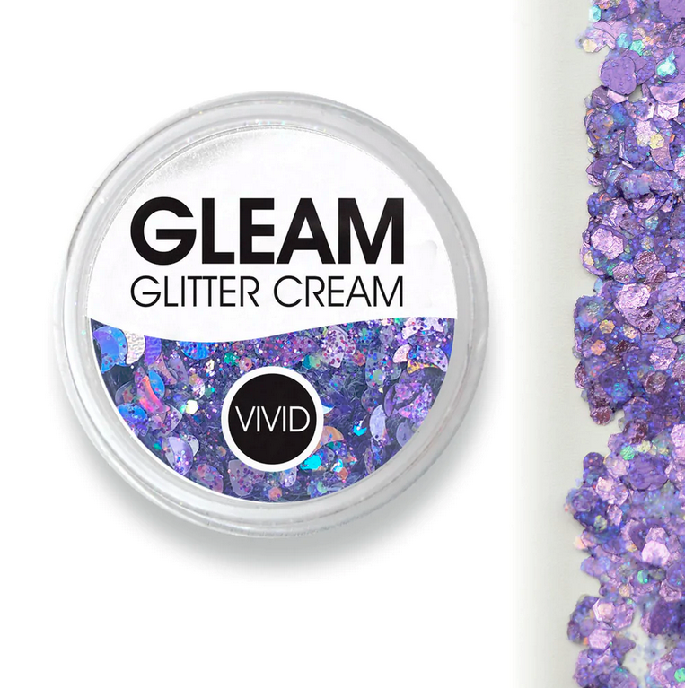 vivid purpose cream glitter