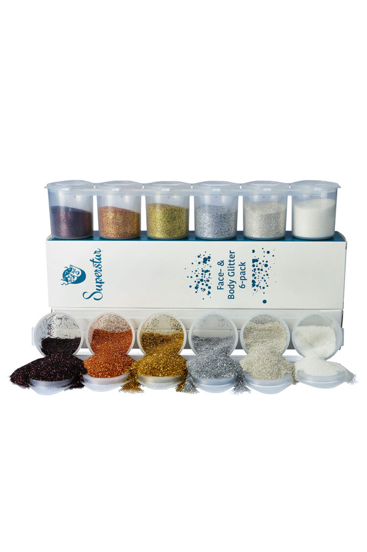 Precious Gem Fine glitter sixpack