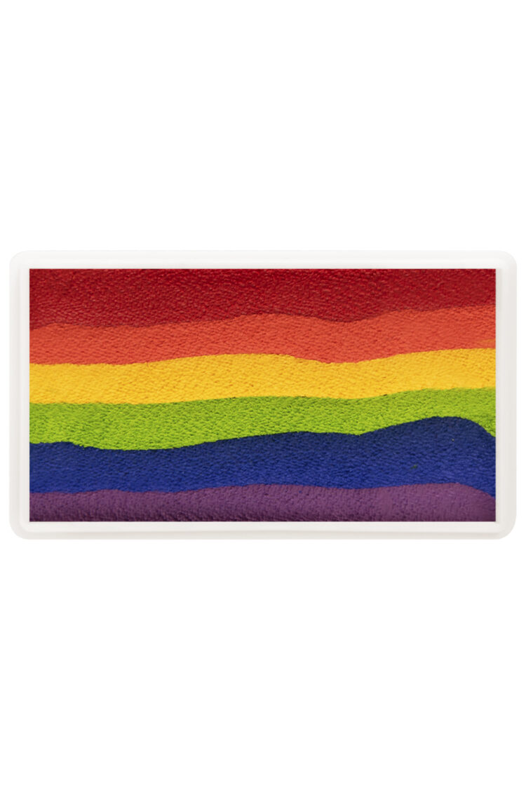 Vivid Rainbow splitcake