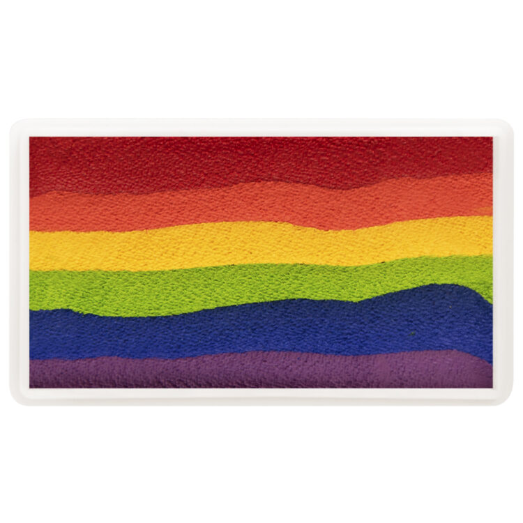 Vivid Rainbow splitcake